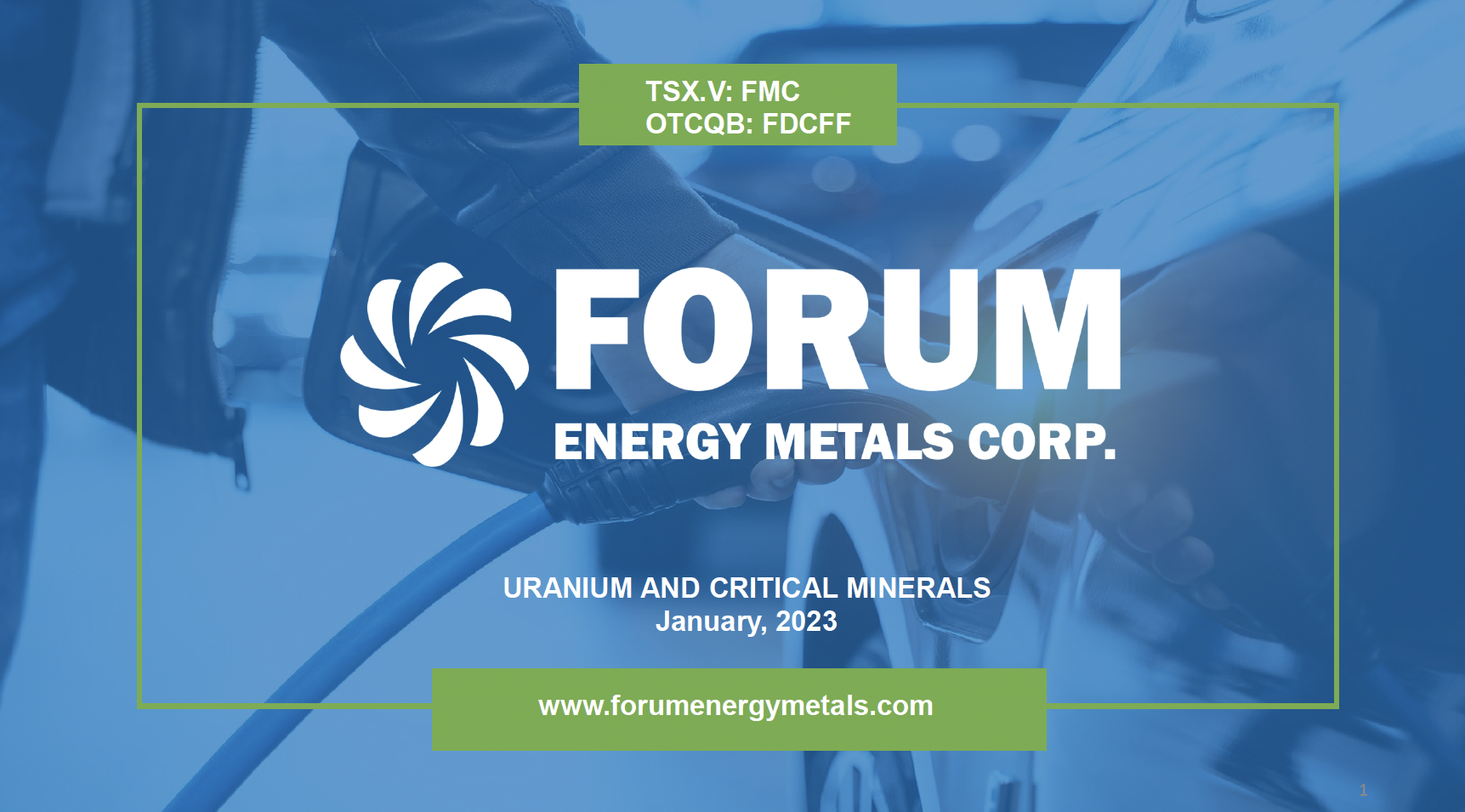 Presentations |Forum Energy Metals Corp.